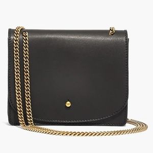 Madewell the chain crossbody leather bag new with tags